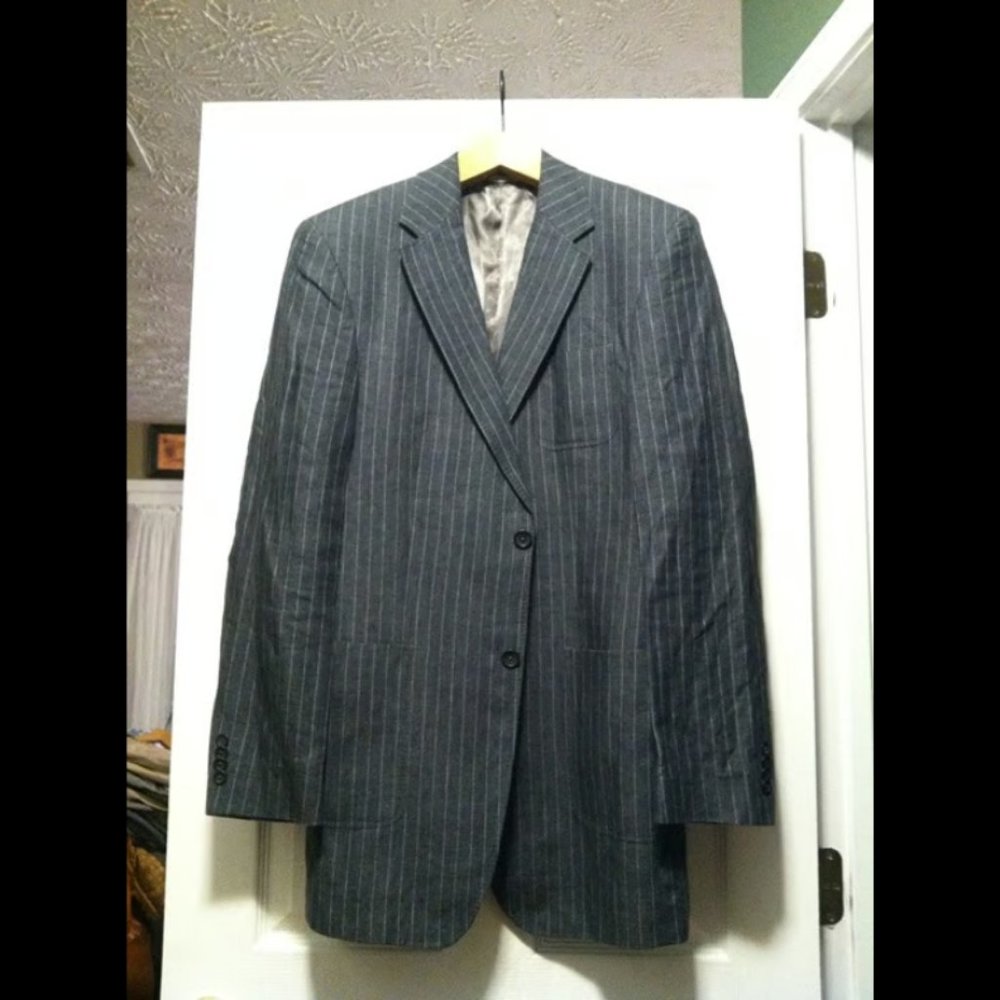 Banana Republic 42L Linen Sport Coat